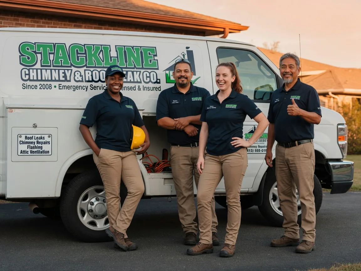 Chimney flashing repair company in Hydetown, PA